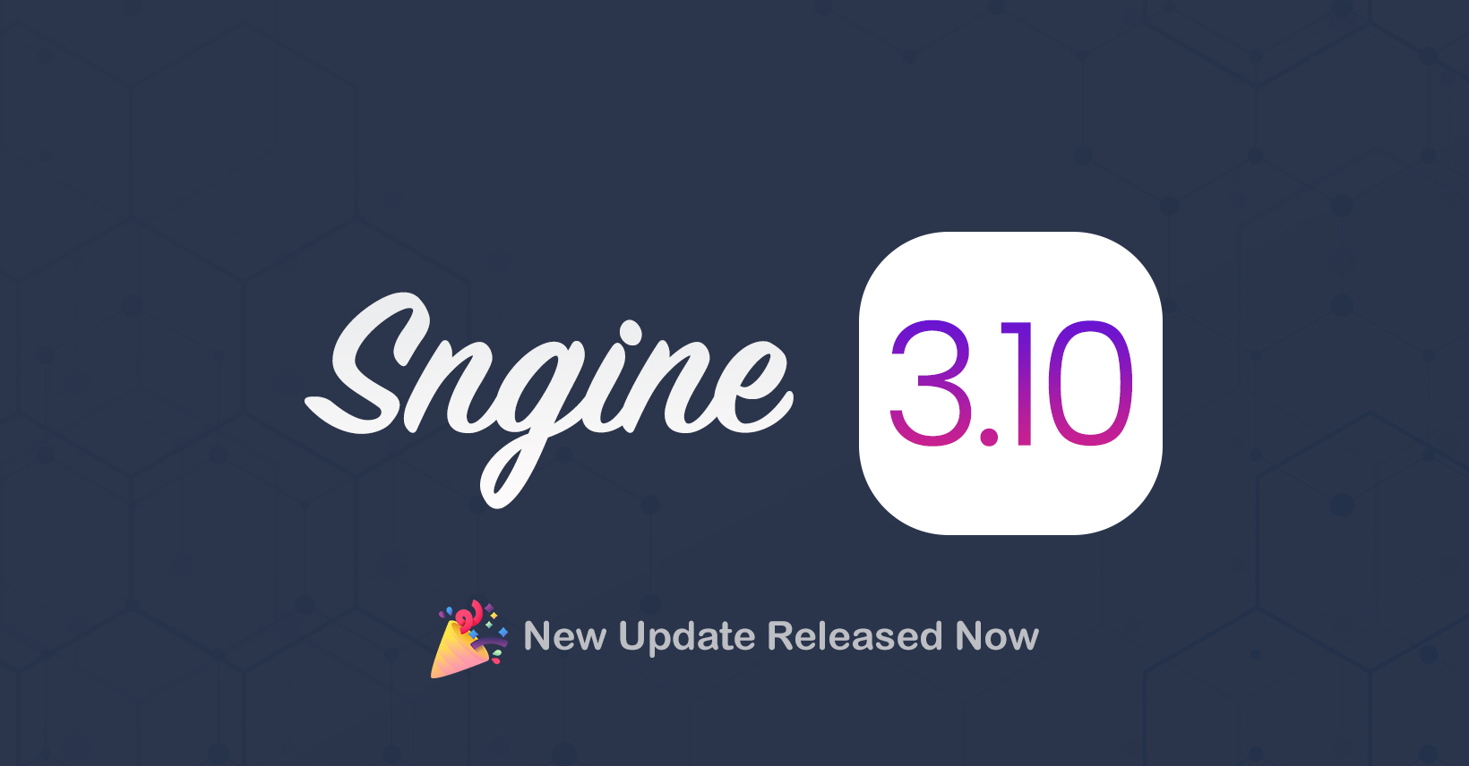 Sngine 3.10 Release!