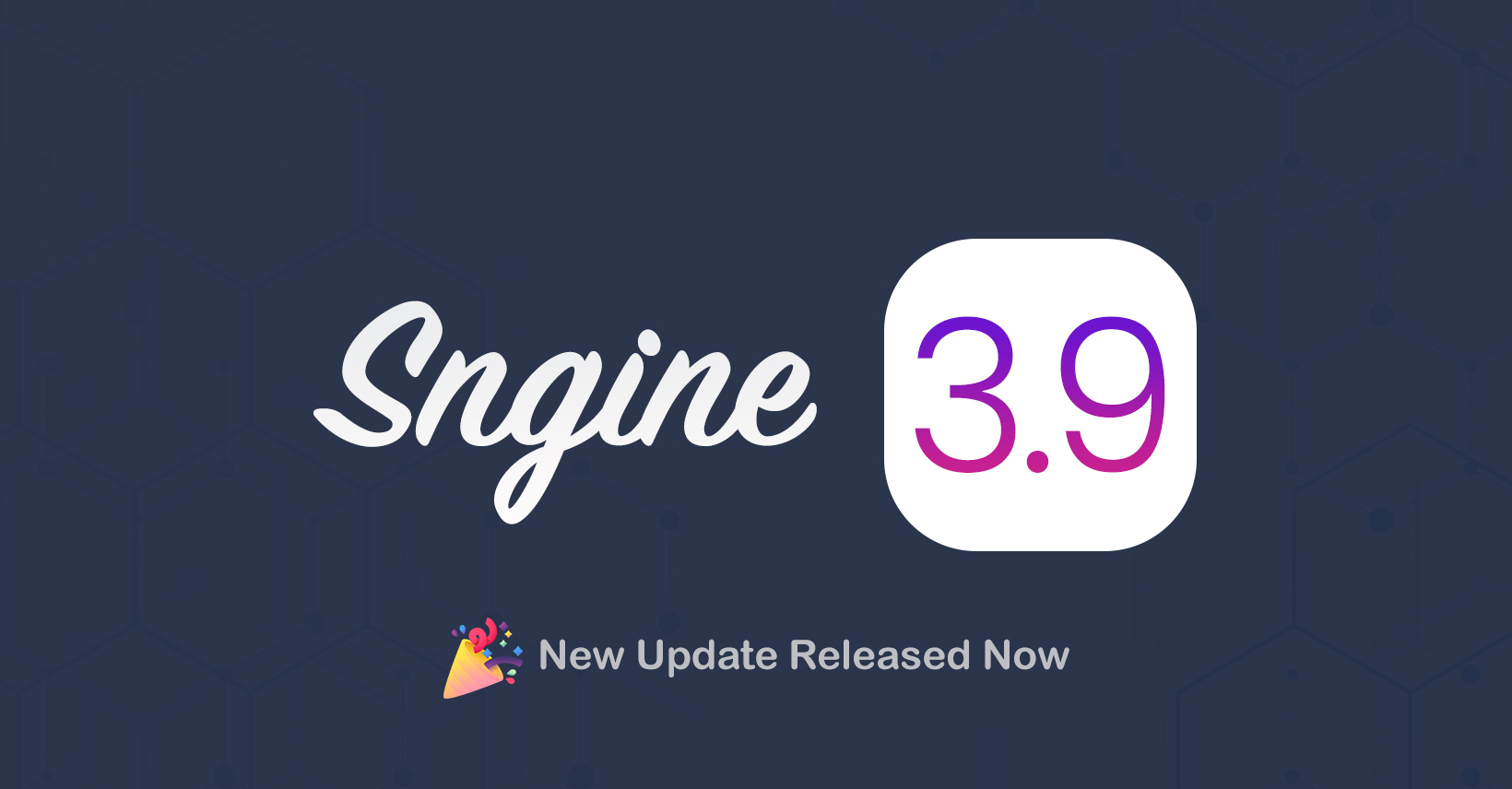 Sngine 3.9 Release!