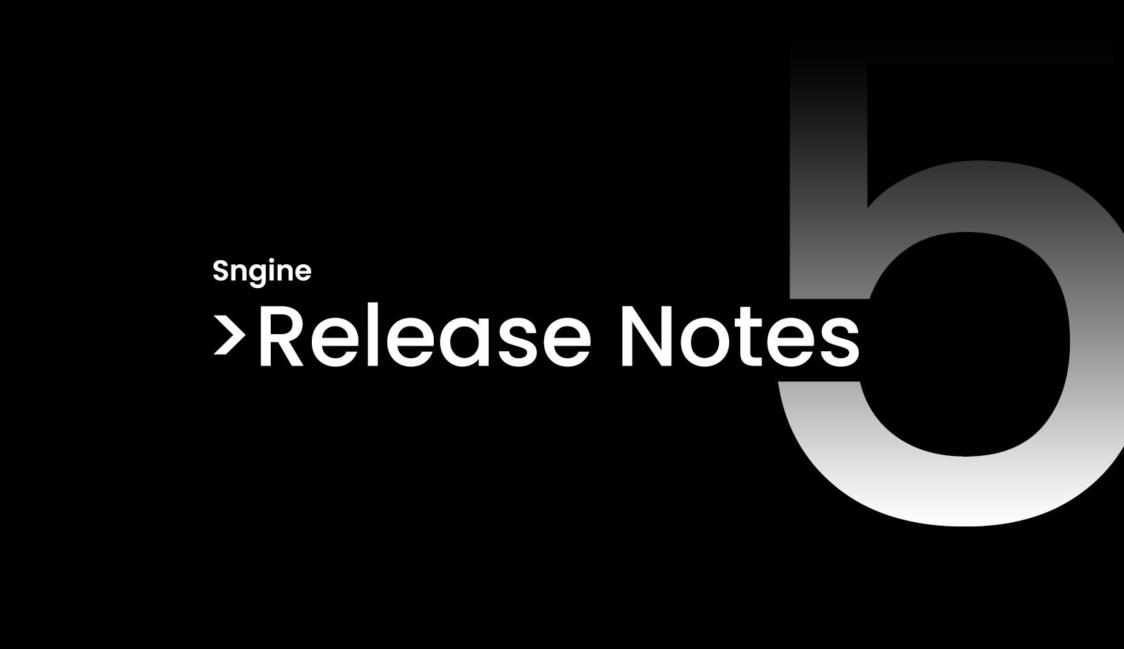 Sngine 5.0 Release!