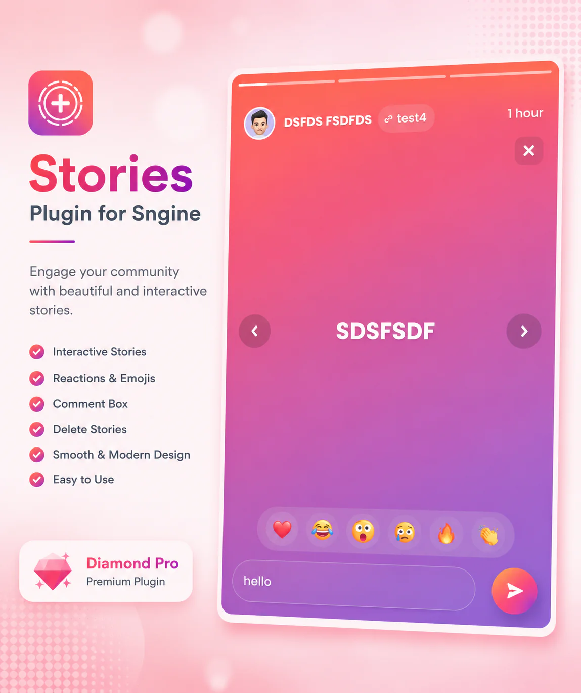 StoryBoost -Modern Stories for Sngine