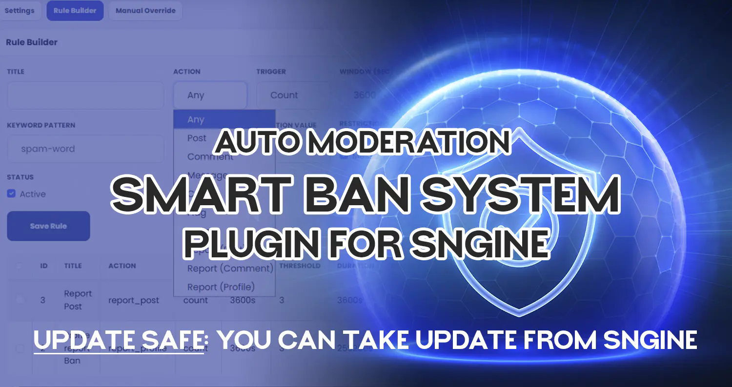 Advanced User Badge System – Sngine Plugin (Admin-Controlled)