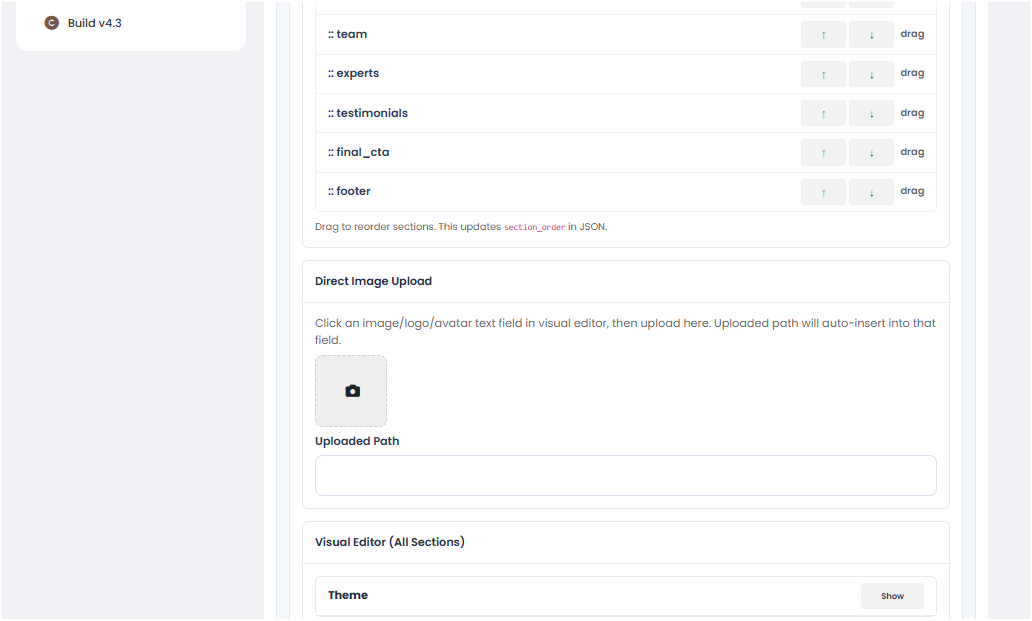 Advanced Landing Page Builder Plugin for Sngine – Drag & Drop Homepage Designer + Lead Capture Syste
