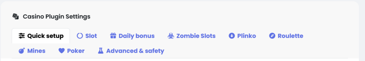 Community Casino for Sngine (SLOT, ROULETTE, POKER, MINES and more)