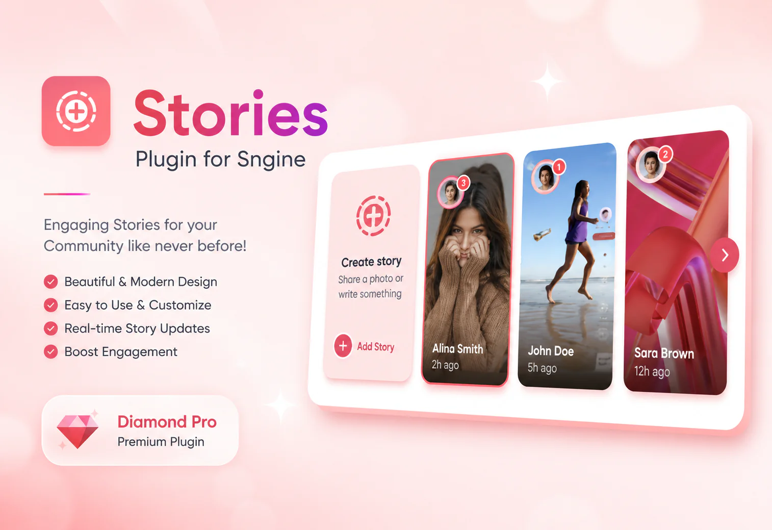 Diamond Pro Sngine Theme