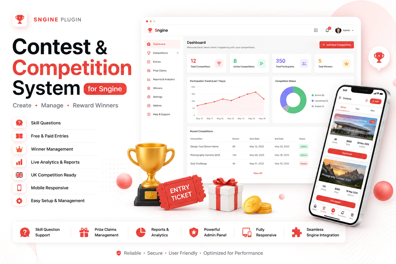 Diamond Pro Sngine Theme
