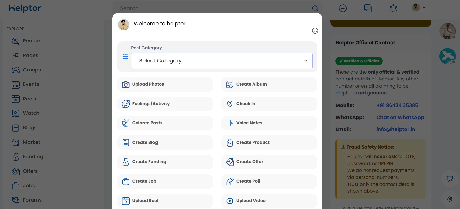 Mandatory Post Categories System Plugin for Sngine