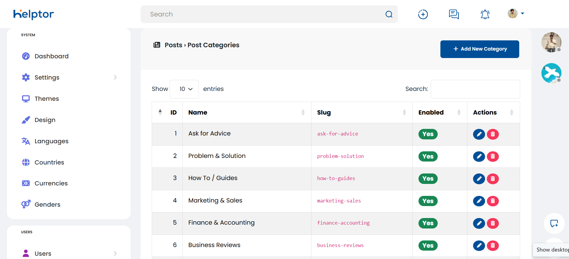 Mandatory Post Categories System Plugin for Sngine