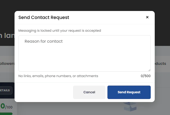 Message Request Layer for Sngine (LinkedIn-Style DM Approval)