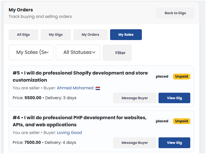 Gig Marketplace Plugin – Freelancer Service & Job Marketplace Sngine Add-on