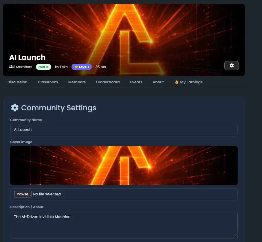 Skool Communities & Courses Plugin for Sngine