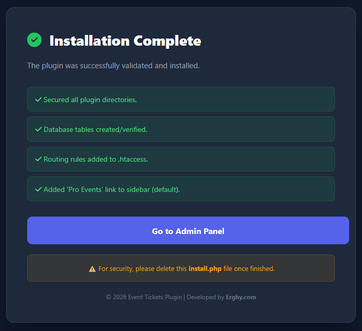 Pro Event Tickets Plugin For Sngine